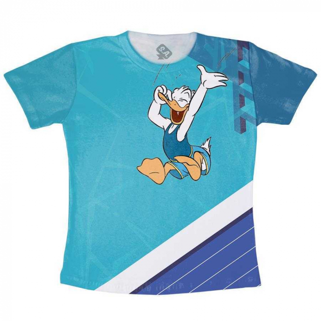 Camiseta Infantil Pato Donald