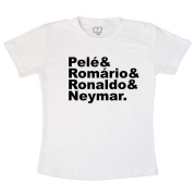 Camiseta Infantil Pelé