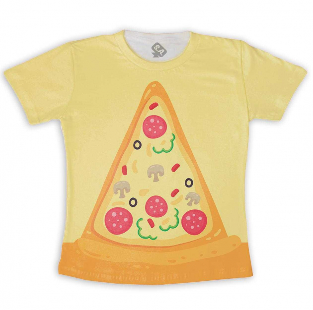 Camiseta infantil  Pizza