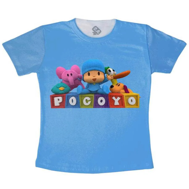 Camiseta Infantil Pocoyo