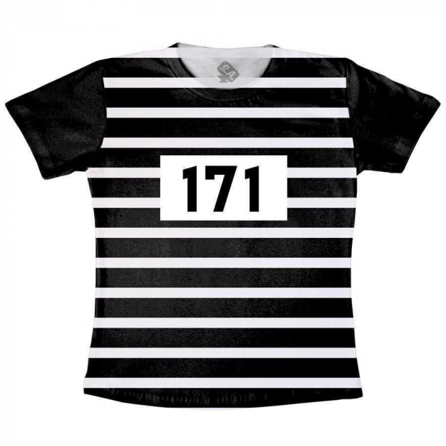 Camiseta Infantil Presidiário 171