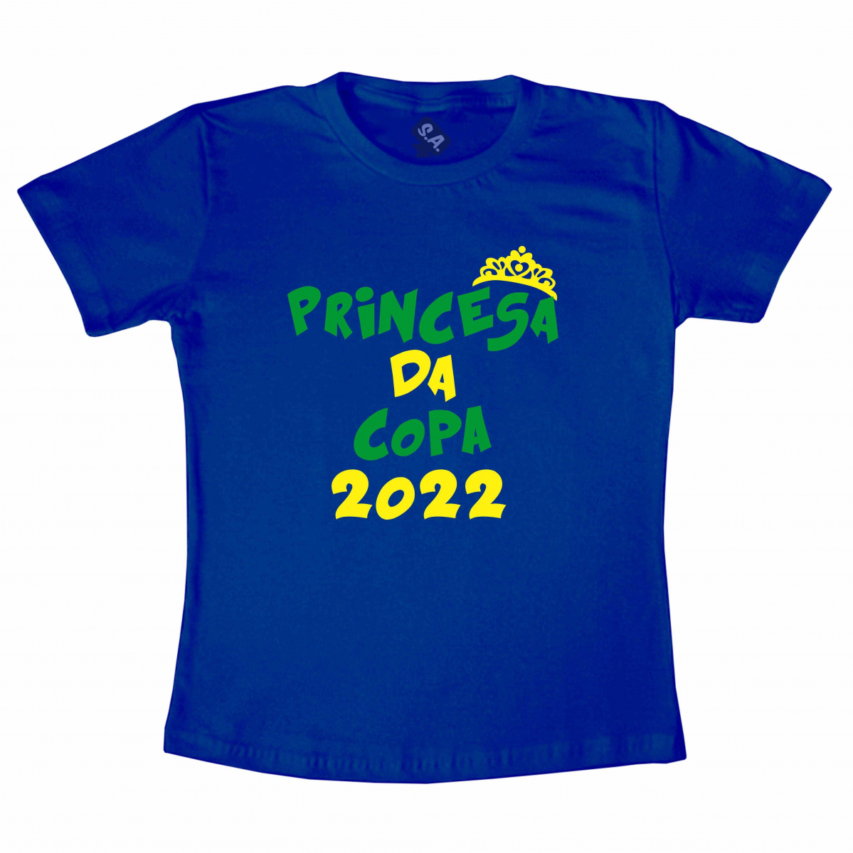 Camiseta Infantil Princesa da Copa