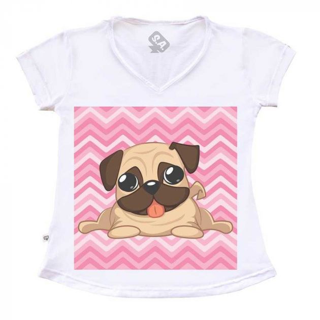 Camiseta Infantil - Pug