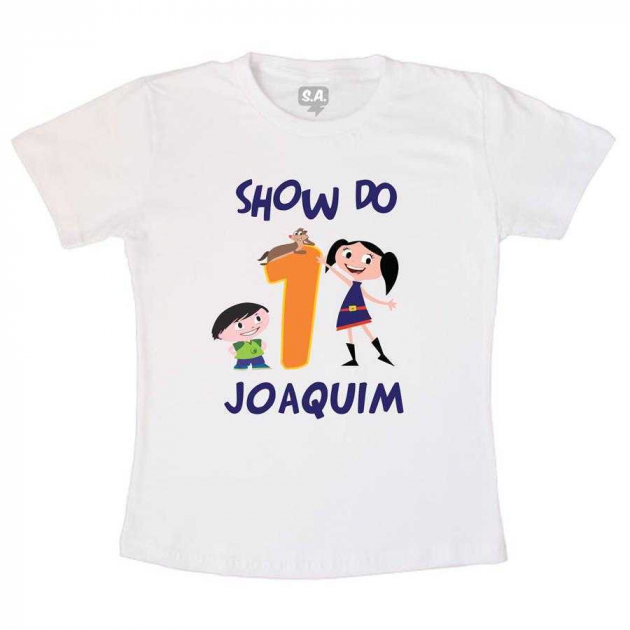 Camiseta Infantil Show da Luna