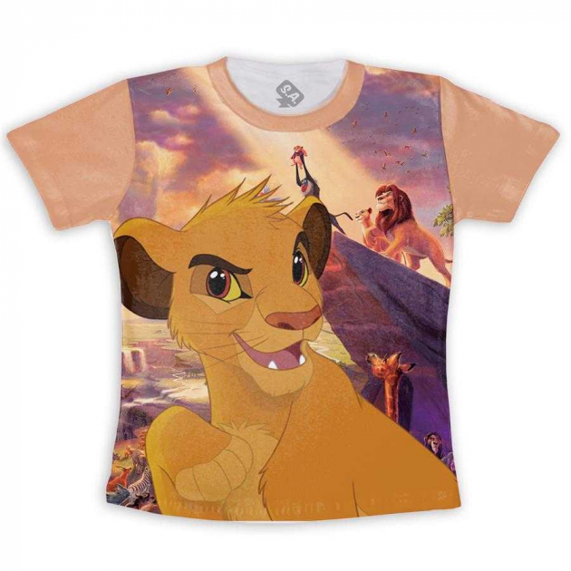 Camiseta Infantil Simba