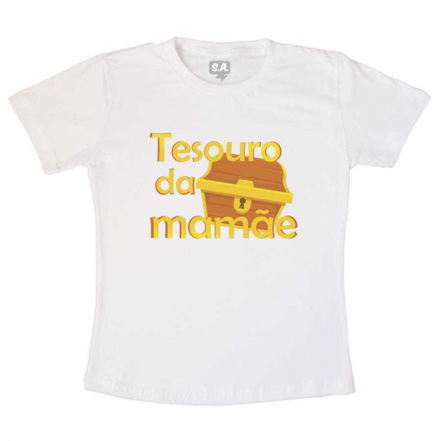 Camiseta Infantil Tesouro da Mamãe