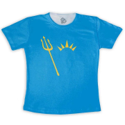 Camiseta infantil Tritão