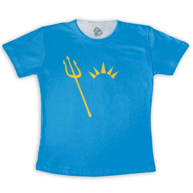 Camiseta infantil Tritão