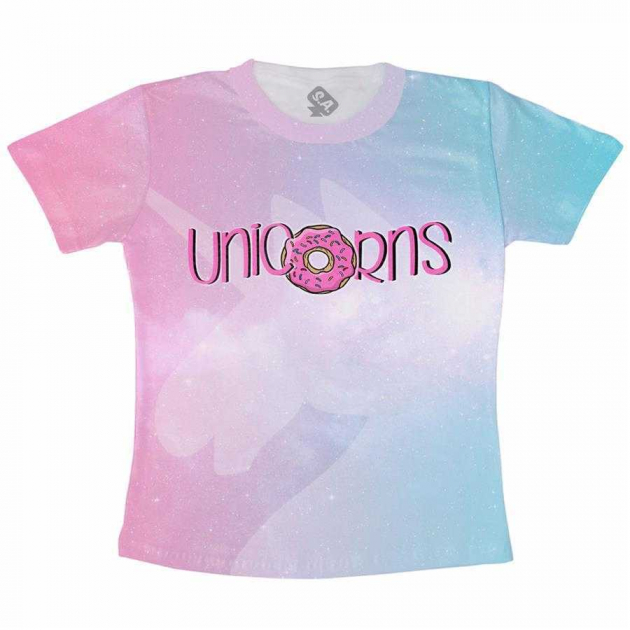 Camiseta Infantil - Unicorns