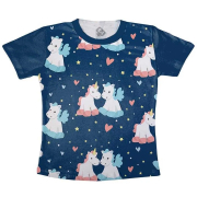 Camiseta Infantil Unicórnio