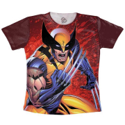 Camiseta infantil Wolverine