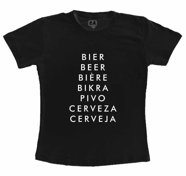 Camiseta Línguas  