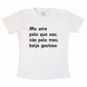 Camiseta Me Ame - Branca