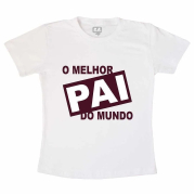 Camiseta Melhor Pai do Mundo