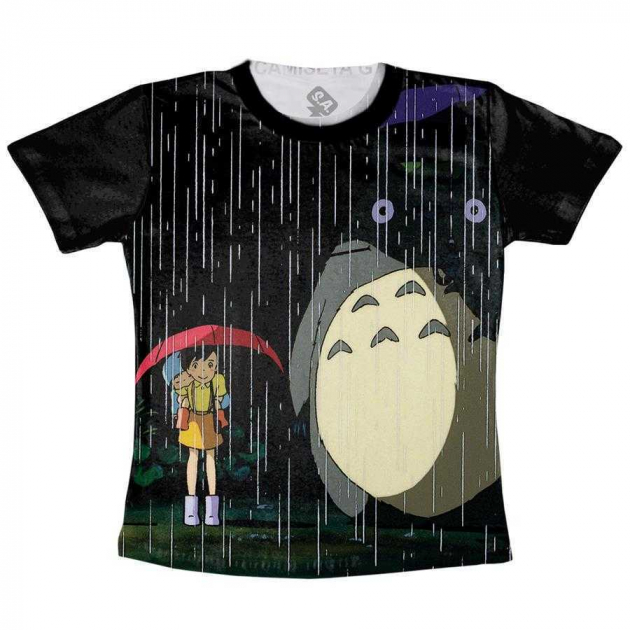 Camiseta Meu Amigo Totoro - Studio Ghibli