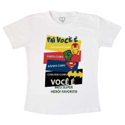 Camiseta Meu Super Herói Favorito