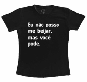 Camiseta Não Posso Me Beijar