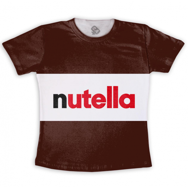 Camiseta Adulta Nutella