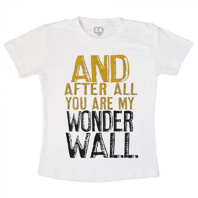 Camiseta Oasis -WONDERWALL
