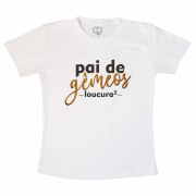 Camiseta - Pai De Gêmeos 