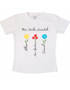 Camiseta Personalizada Meu Jardim Encantado