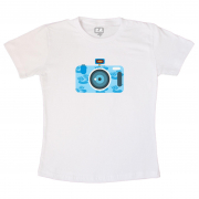 Camiseta Personalizada Tia Fotógrafa Câmera 
