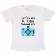 Camiseta Personalizada Tia Fotógrafa 