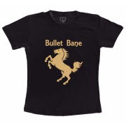 Camiseta Preta Bullet Bane