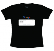 Camiseta Preta Dia dos pais - Google