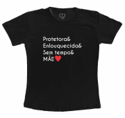 Camiseta Preta - Mãe Protetora 