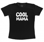 Camiseta Preta Mamãe Cool