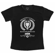 Camiseta Preta Mas os Melhores São Leão