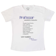 Camiseta Professor, amigo e orientador