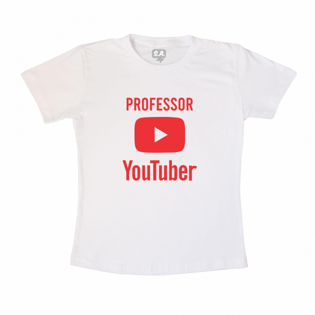 Camiseta Professor Youtuber 