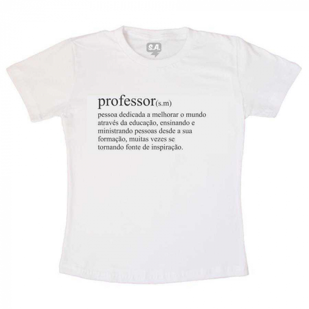 Camiseta Professor