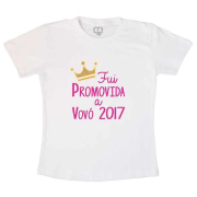 Camiseta Promovida à Vovó...