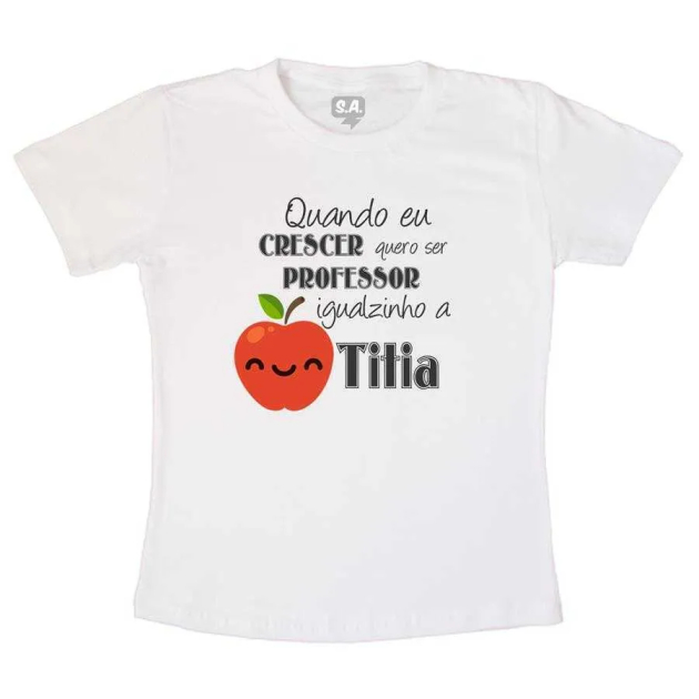 Camiseta Quando eu crescer