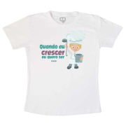 Camiseta Quando eu crescer quero ser chef