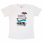 Camiseta - Quando Eu Olho Para a Cruz 