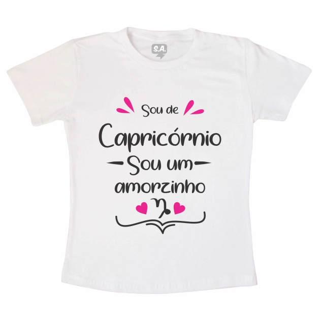 Camiseta Signo - Capricórnio