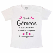 Camiseta Signo - Gêmeos 