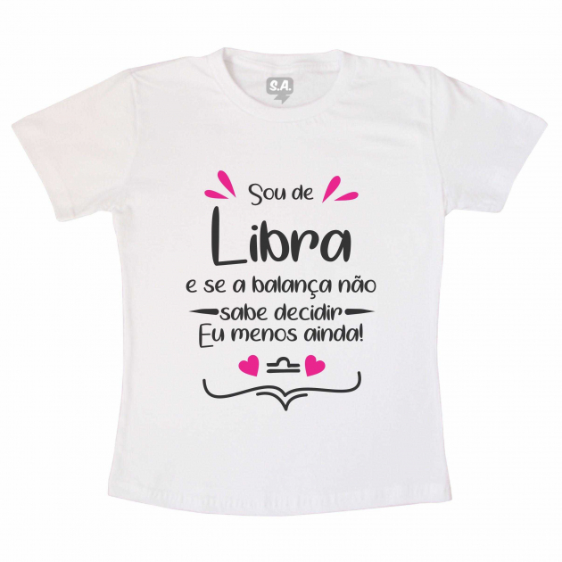 Camiseta Signo - Libra 