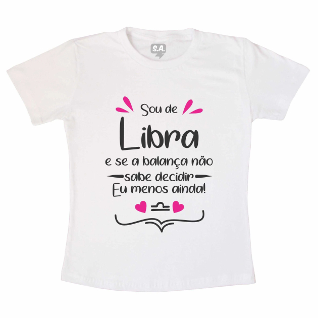 Camiseta Signo - Libra 