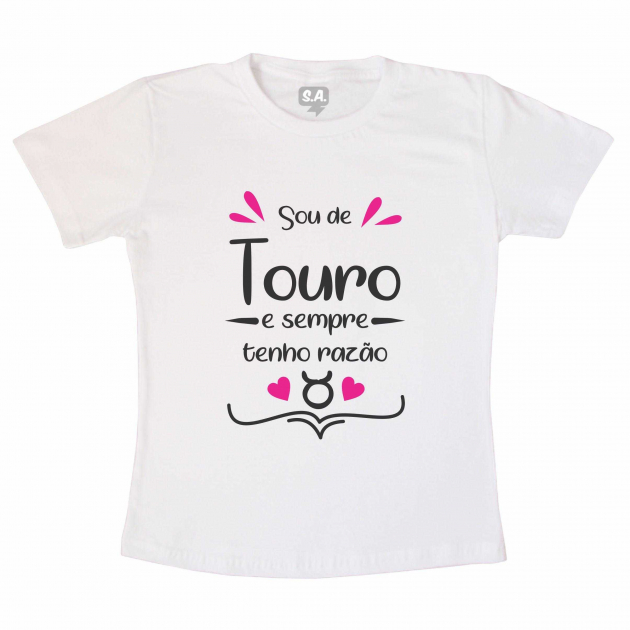 Camiseta Signo - Touro 