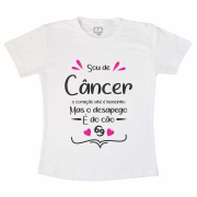 Camiseta Sou de Câncer