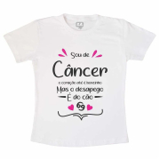 Camiseta Sou de Câncer