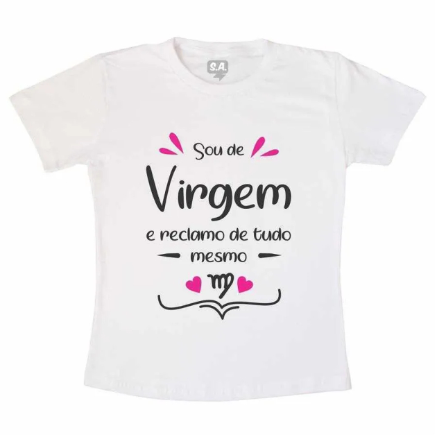 Camiseta Sou de Virgem