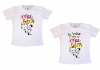 Camiseta Tal Mãe Gata e Tal Filha 