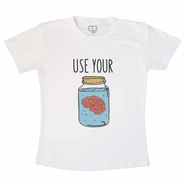 Camiseta Use Your Brain