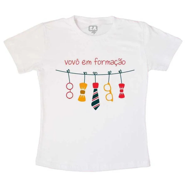 Camiseta Vovô Em Formação